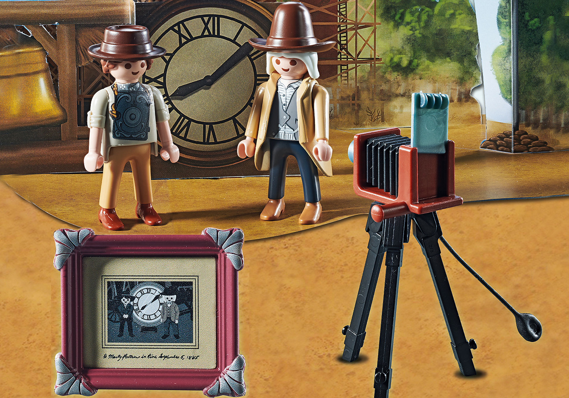 Calendrier De L'avent Back To The Future Part Iii Calendrier de l'Avent "Back to the - 70576 | PLAYMOBIL®